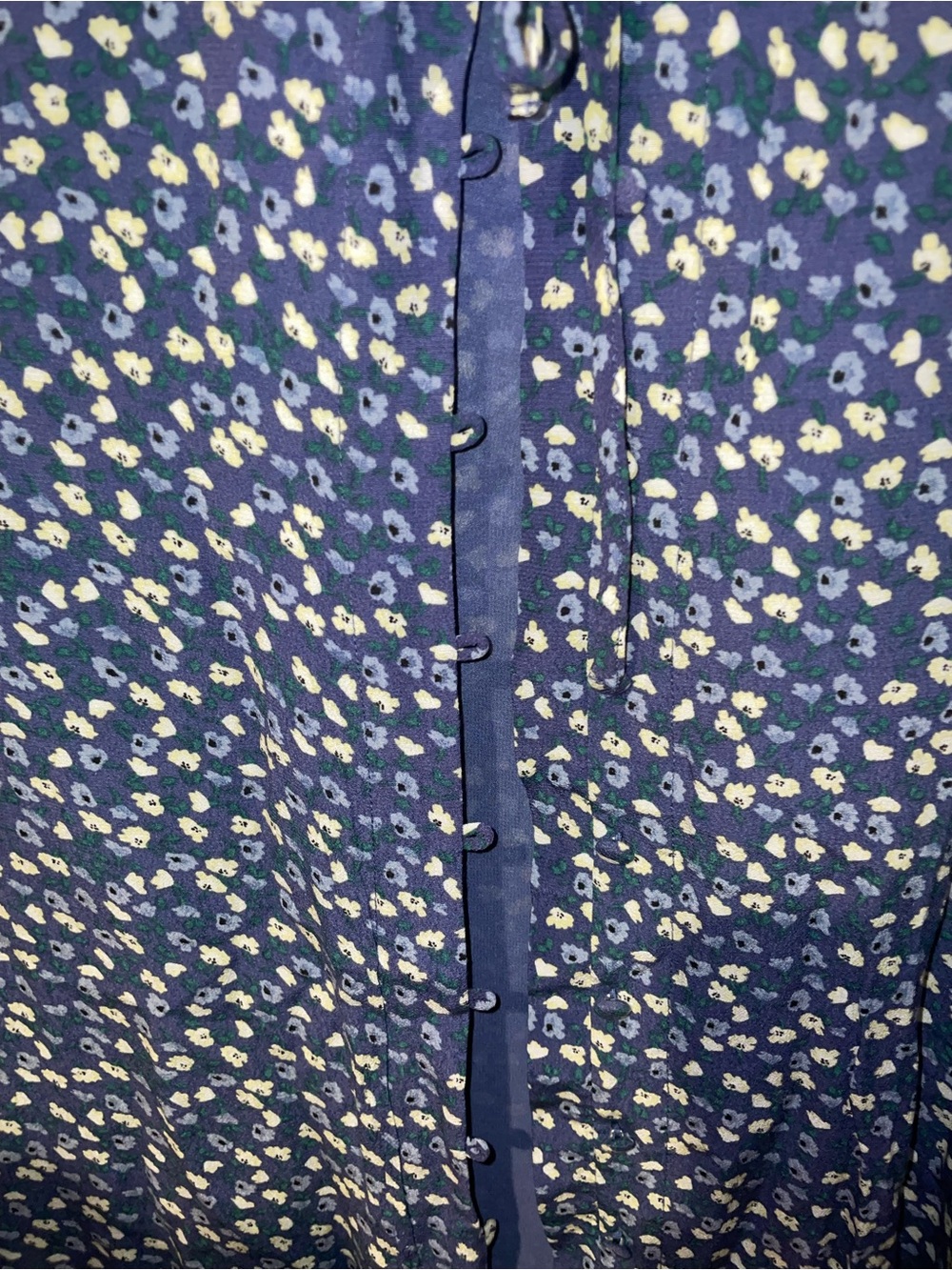New! Rails Jade Ditzy Blue Floral Midi Dress 🩵 Medium - Picture 14 of 15
